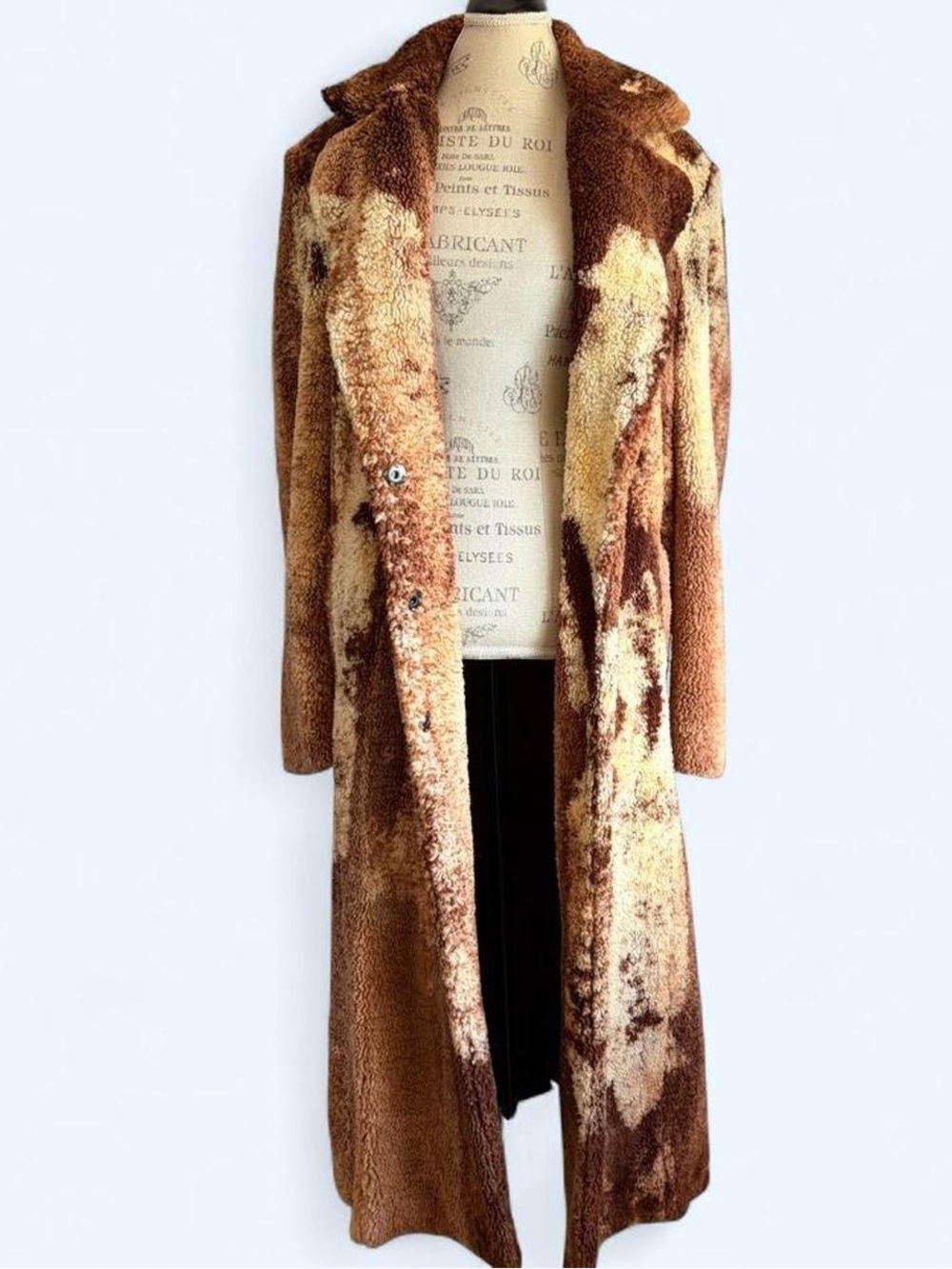 DIESEL faux fur coat